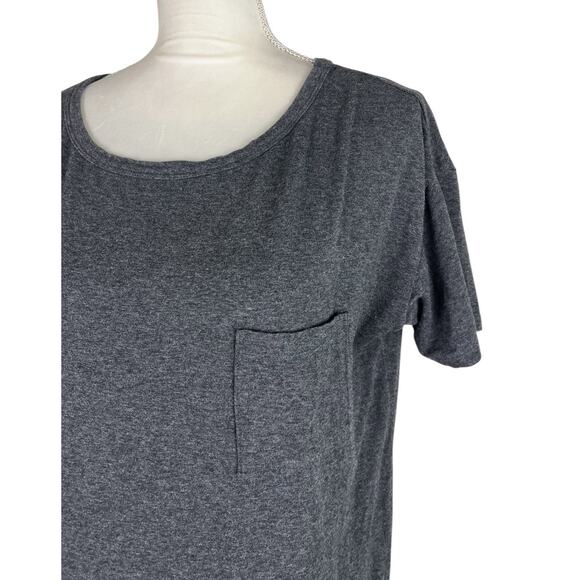 Sonnet James Scout Gray T-Shirt Play Dress Chest Pocket Short Sleeve Size XS - Picture 6 of 8